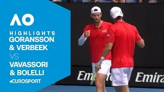 Goransson & Verbeek vs Bolleli & Vavassori | Semi-Final | Australian Open 2025 Highlights 🇦🇺