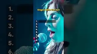 Singers Who Can  Act #music #fyp #singer #playlist #act #ladygaga #arianagrande