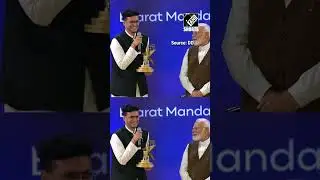 Nischay Malhan gets Gaming Creator Award from PM Modi