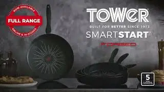 Tower Smart Start Full Range of Forged Pans
