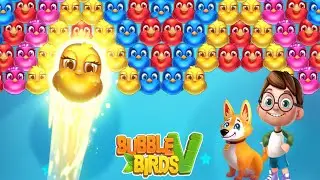 Bubble Birds V - Shooter (by ZiMAD) IOS Gameplay Video (HD)