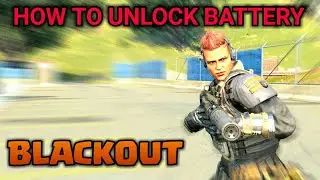 HOW TO UNLOCK BATTERY (BLACKOUT) Black ops 4 blackout 