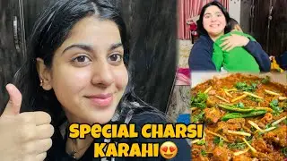 Special charsi karahi recipe 💕| Uswah api ki shadiya 🤡