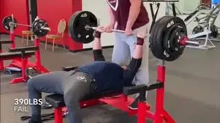 Max Out Bench and Squat!