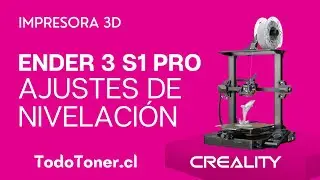 Creality Ender 3 S1 PRO | Tutorial de Nivelación  (aplicable a la Ender-3 S1 PLUS) en Español 🛠