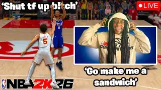 Toxic Trash Talker Got HUMILIATED LIVE on NBA 2K26! Part 1!