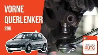 Wie Peugeot 206 Dreieckslenker wechseln 🚗
