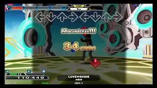 DDR / LOVE SHINE - EXPERT DOUBLE (DanceDanceRevolution EXTREME)