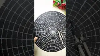 Perfect Grid Marks for Mandala Art | Easy Step-by-Step Mandala Guide for Beginners