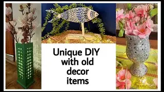 Do You Discard Your Old Decor Items?Unique DIY Ideas /How To Give A New Look To Your Old Decor Item/