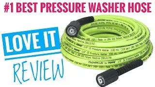 Flexzilla Pressure Washer Hose REVIEW LOVE IT Best EVER