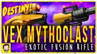 Vex Mythoclast Exotic Primary Fusion Rifle | Gameplay Review | Destiny (The Taken King)