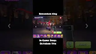 New Berserker King Skin Revealed for October! (Clash of Clans)
