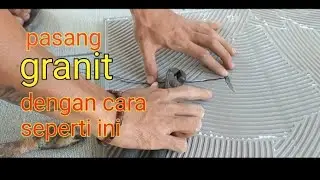 pasang granit dinding dengan kawat@antoniusjumono1685