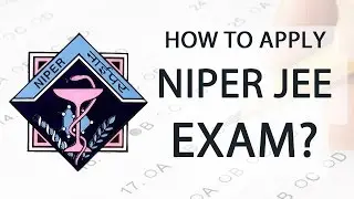 How to Apply NIPER JEE ?
