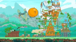 Angry bird bubbles || gameplay