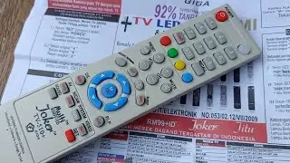 Kode remot TV TERLENGKAP