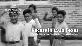 Old-School Recess: 1938 Agua Dulce, TX