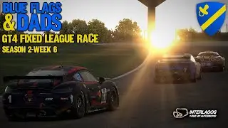 iRacing - Blue Flags & Dads - GT4 | S2W6 Interlagos