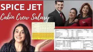Cabin Crew Salary In Spice Jet | Cabin crew salaries in India| Spice Jet salary & contracts |Twinkle