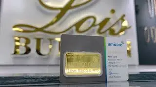 Umicore 1oz Gold Bar | 999.9 Fine Gold | Secure Your #Investment #GoldBars #PreciousMetals