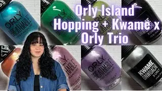 Orly Island Hopping Summer 2022 Breathable + Kwame Onwuachi Trio - Janixa - Nail Lacquer Therapy