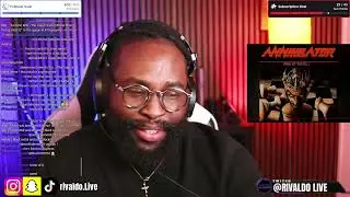 Annihilator - Реакция на Annihilator в первый раз | RivaldoLive на Twitch