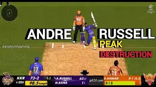 Andre Russell Peak ☠️ Destruction | kkr vs srh | IPL 2024 |