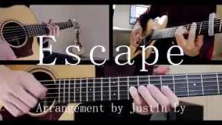 Escape - Kaivaan ft. Hikaru Station (Acoustic guitar cover)