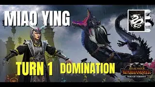 How to Dominate Turn 1 as Miao Ying | Grand Cathay Beginner Guide - Warhammer 3 (Tides of Torment)