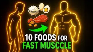 Top 10 Foods That Make GAINING Muscle WAY Easier !