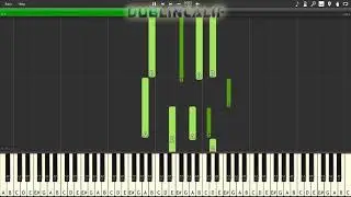 Pokemon X & Y - AZ Theme Piano Tutorial Synthesia
