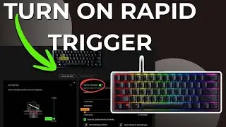 Как включить функцию быстрого срабатывания курка на Razer Huntsman Mini Special Edition