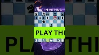 You Need to know this (Trap In Vienna ) #chess #shorts