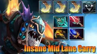 Slark Insane Mid Lane Carry 100% Can't Be Killed | DOTA 2 Pro Gameplay