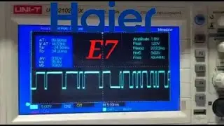 Haier inverter AC E7 error code DC inverter AC PCB Repair