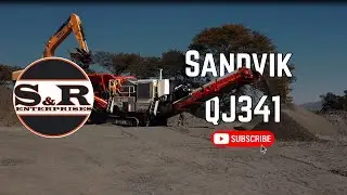 Built for the Toughest Jobs &ndash; Sandvik QJ341 Mobile Jaw Crusher Walkthrough