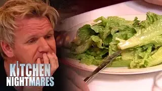 Gordon Waits 8 Minutes For A Caesar salad | Kitchen Nightmares