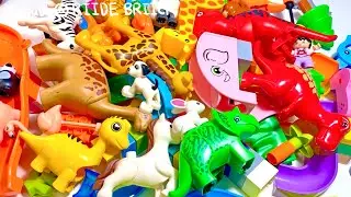 Fun Dinosaur & Animal Track | Calming Marble Run ASMR