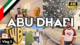 Warner Bros World & Louvre Abu Dhabi! 🎢 UNLIMITED INDIAN FOOD| BUDGET GUIDE | Day 3