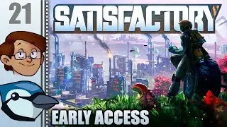 Let's Play Satisfactory Multiplayer Part 21 - Cooking with Palpy