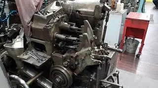 Davenport multi spindle screw machine