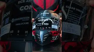 This Helmet Looks INSANE! Airoh Connor Samurai Unboxing