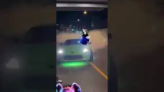All about drifting, Bye!  #cryptostartup #drift #phonkmusic #nightdrive #green
