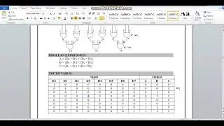 ENCODER and DECODER using PROTEUS