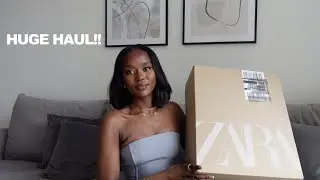 I spent &pound;500 in Zara- Spring Haul (Try on)