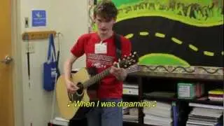 Student Worker in Blind Elementary School
