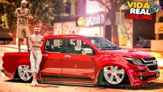 GTA V - VIDA REAL | COLOQUEI SUSPENSÃO A AR NA MINHA S10. #662