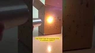 high power invisible laser #experiment #bluelaser #laser #mumbai