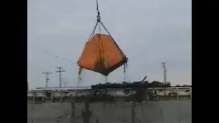 Illinois River Project - Barge unloading with Dragflow pump in Tampa, FL